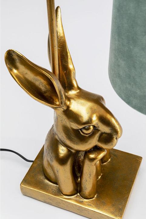 Actual product image Kare Design Table lamp Animal Bunny Gold 57cm