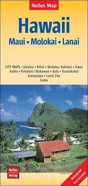 Immagine prodotto Mappa Hawaii : Maui, Molokai, Lanai 150000