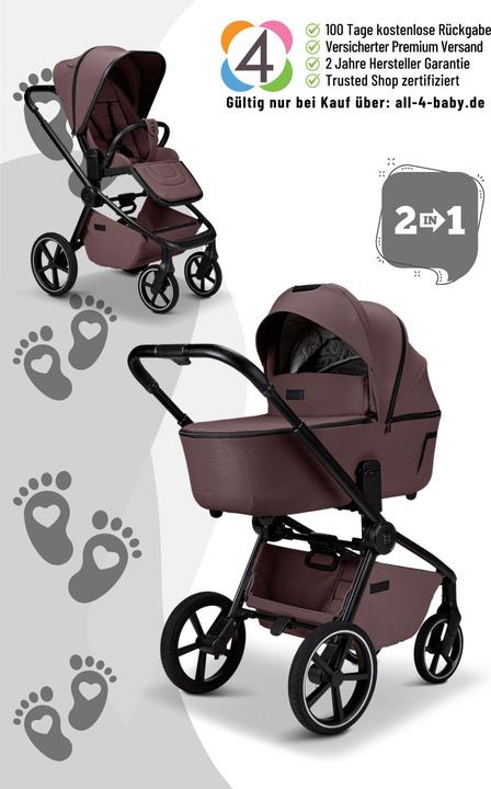 Actual product image Moon Resea 2.0 Kombikinderwagen (0 Months - 4 years)