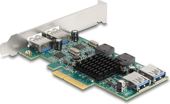 Image du produit Delock Carte PCI Express x4 vers 2x externe USB 5 Gbps Type-A +