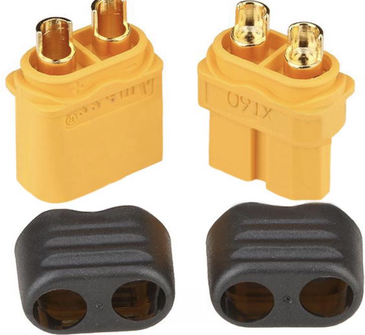 Dronefactory XT60 Buchse und Stecker Schutzkappe