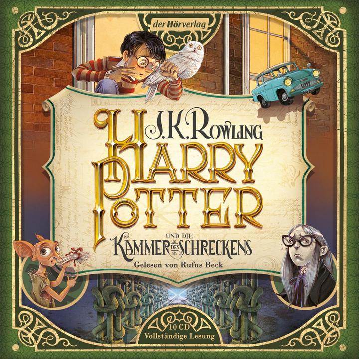 Produktbild Harry Potter und die Kammer des Schreckens (Rufus Beck, J.K. Rowling, Klaus Fritz, Deutsch)