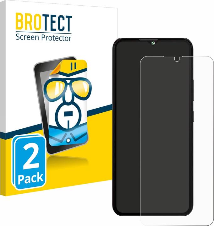 Produktbild BROTECT Schutzfolie Displayschutz Displayschutzfolie Folie Klar Transparent (2 Stück, Cubot A10)
