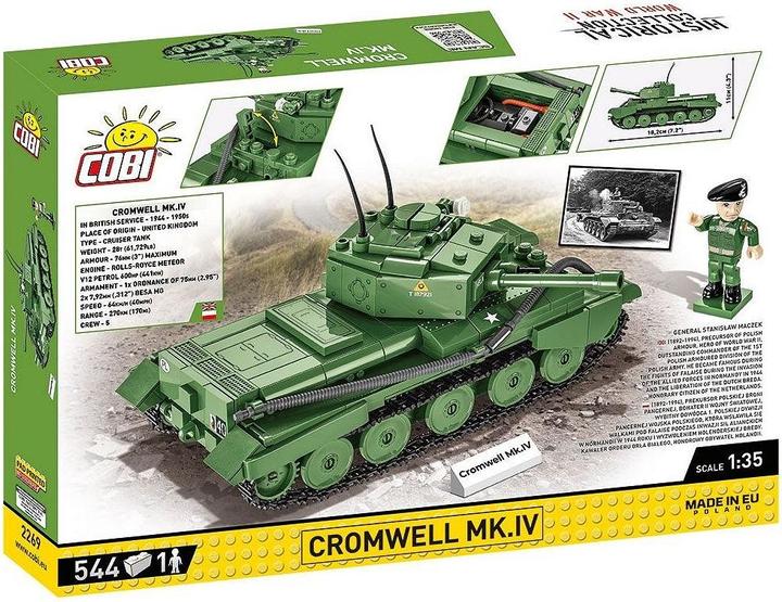 Immagine prodotto Cobi Cromwell Mk.IV, modello, 544 pezzi, di 8 anni fa
