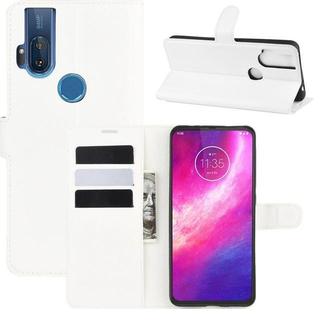 Produktbild MU Classic Litchi Leder Bookcover Series (Motorola One Hyper)