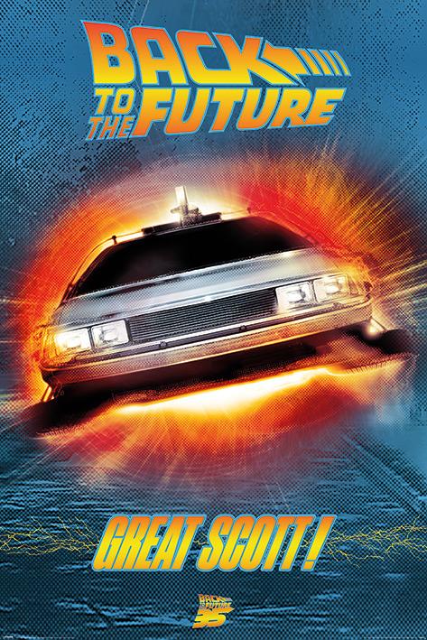 Pyramid RETOUR VERS LE FUTUR - Great Scott! - Poster 61x91cm (61 x 91 cm)