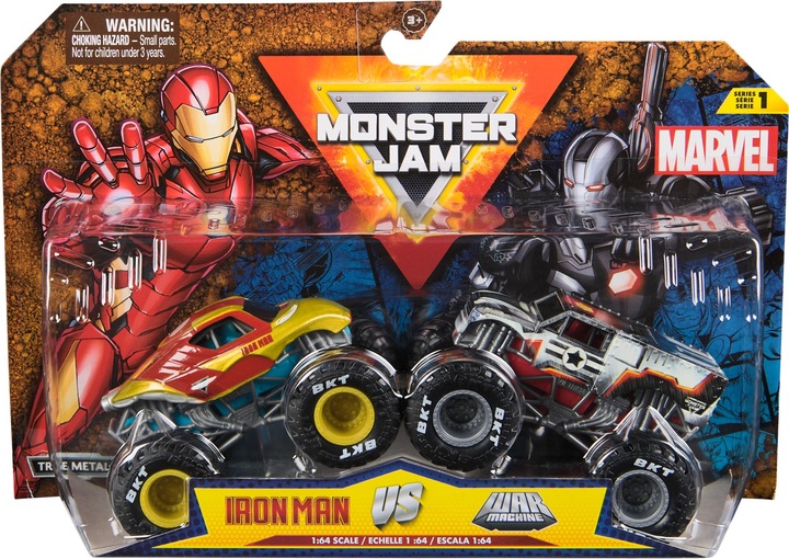 Immagine prodotto Monster Jam Marvel Iron Man Vs. War Machine