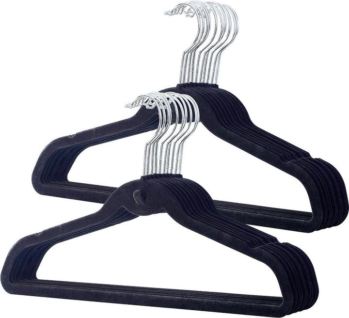 Produktbild Pearl 20er-Set Raumspar-Kleiderbügel, extra schmal (20 x)