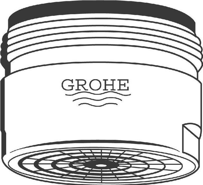 Image du produit Grohe Mousseur mâle or