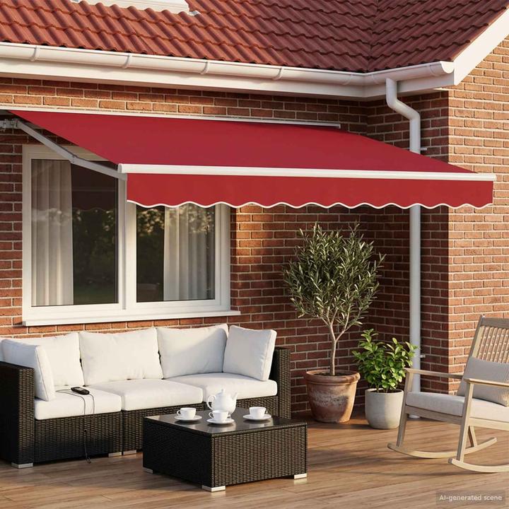 Actual product image vidaXL Einziehbare Markise (2.50 m)