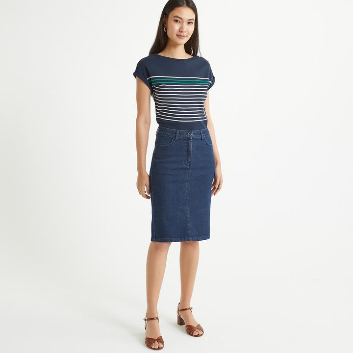 Produktbild Anne Weyburn Gestreiftes T-Shirt (36, 38)