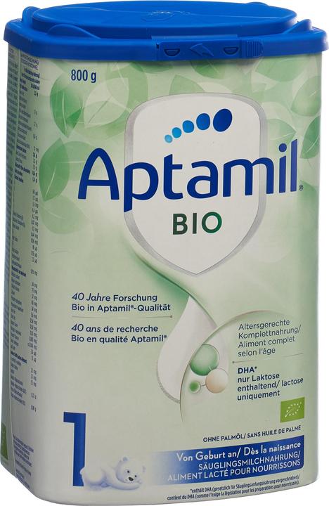 Actual product image Aptamil Organic (800 g, from birth)