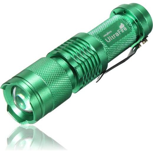 JTI, Taschenlampe, LED-Taschenlampe CREE Ultrafire - Grün (13.40 cm, 300 lm)