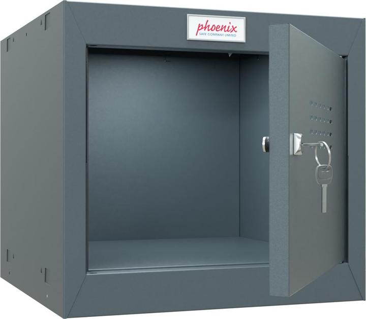 Productafbeelding Phoenix Safe Würfelspind 44l klein Türschloss anthrazit (44 l)