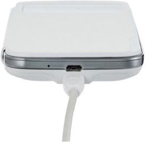 Actual product image Samsung AnyMode - View Power Suit, integrated battery - Galaxy S4 - white (Samsung Galaxy S4)