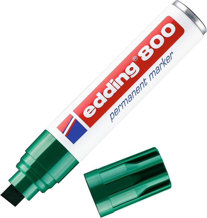 Produktbild Edding Permanent Marker 800 (Grün, 12 mm, 1 x)