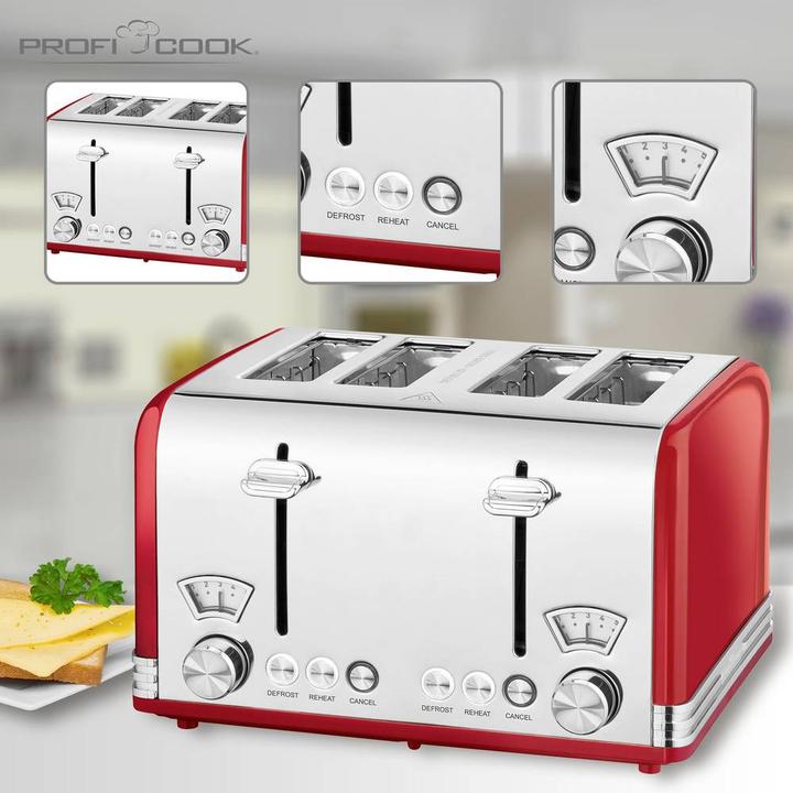 Produktbild Proficook PC TA 1194 4 Scheiben