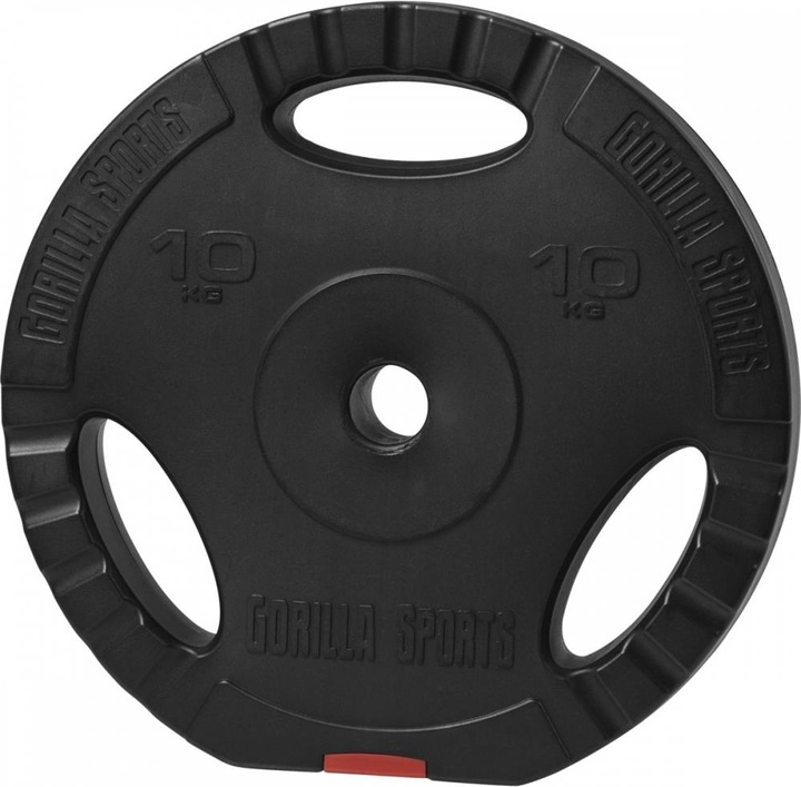 Gorilla Sports Plaques de poids (1 x 10 kg)