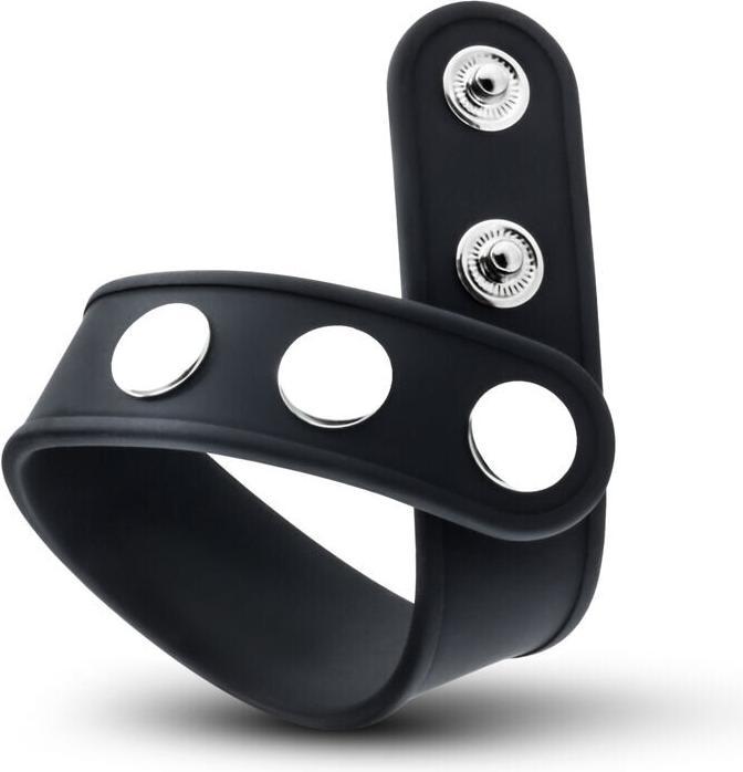 Produktbild Blush Novelties, Performance - Puria Silicone 3 Snap Classic Adjustable Cock Ring Strap - Rugged Sta (2 cm)