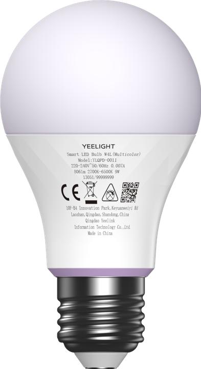 Produktbild Yeelight Inteligentna żarówka W4 E27 (kolor) 1szt (E27, 806 lm, 1 x)