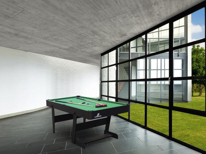 Actual product image Cougar Hustle L foldable pool table (144 x 68 cm)