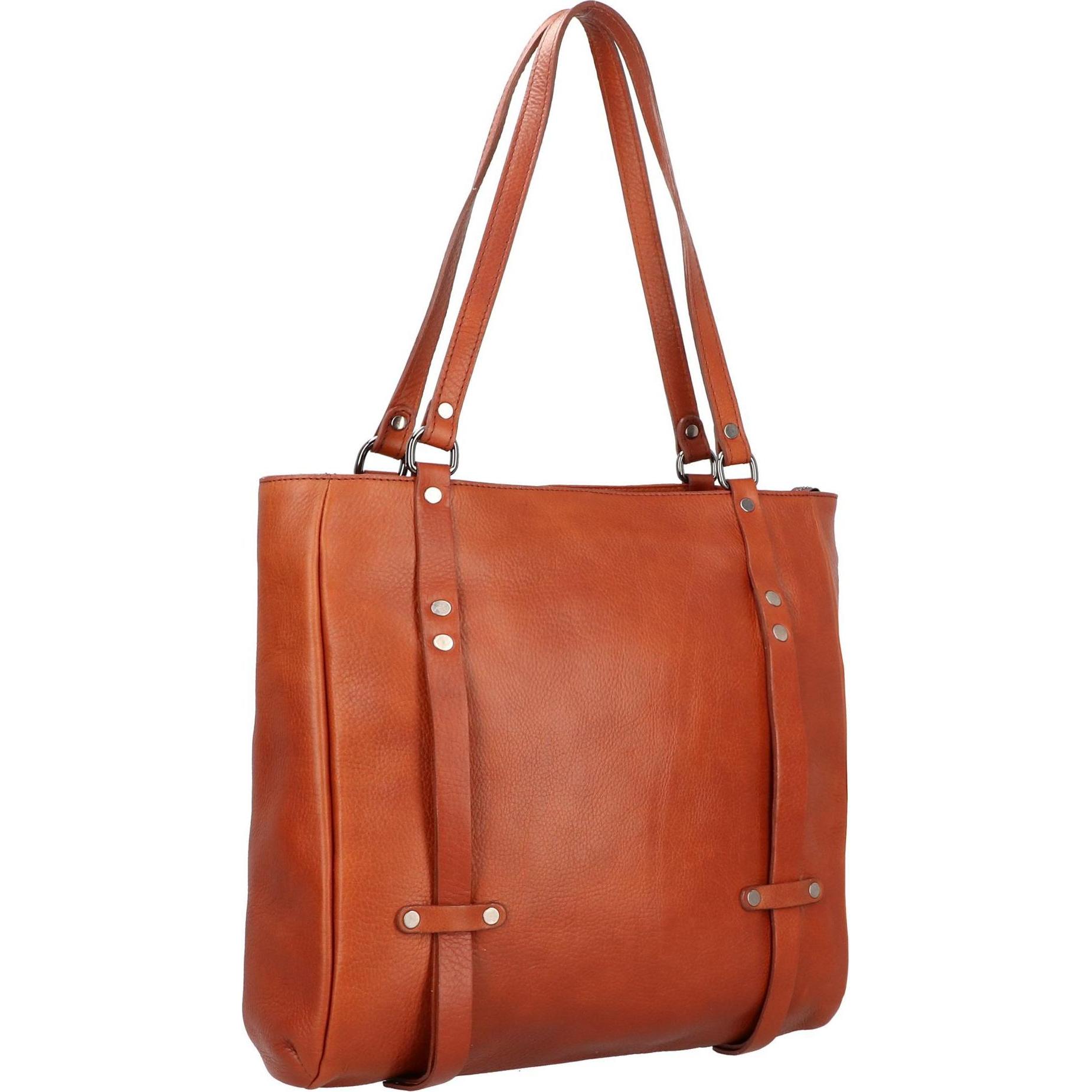 Thumbnail - Jack kinsky, Handtasche, Alassio 4 Schultertasche Leder 34 cm, Braun