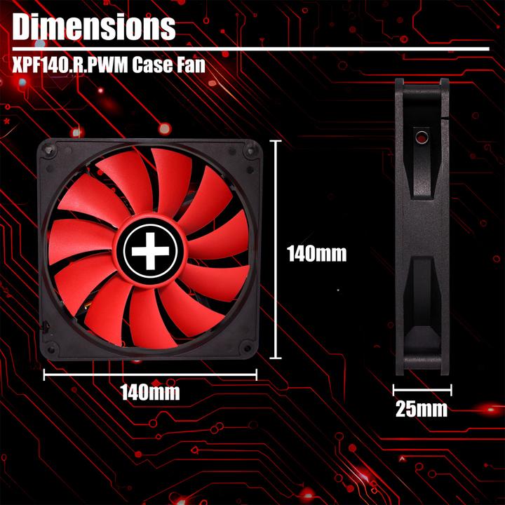 Produktbild Xilence Performance C Series XPF140.R.PWM (140 mm, 1x)