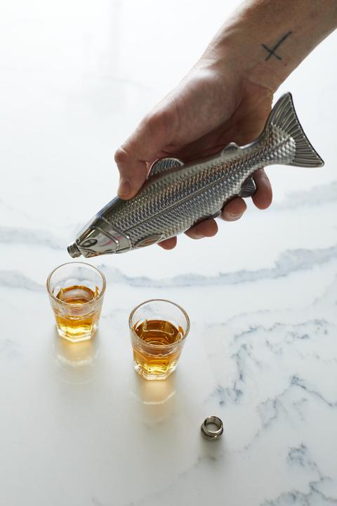 Immagine prodotto Gentlemen's Hardware Fish Hip Flask (130 ml)