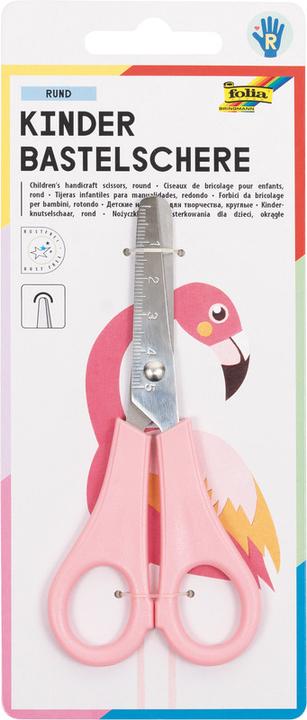 Actual product image Folia Craft scissors ROUND, approx. 13.5cm (13.50 cm)
