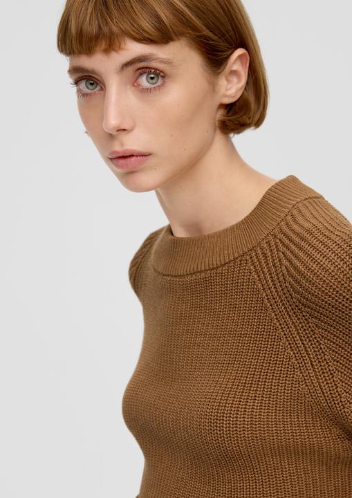 Immagine prodotto s.Oliver Strickpullover Strickpullover mit Rippstruktur (46)