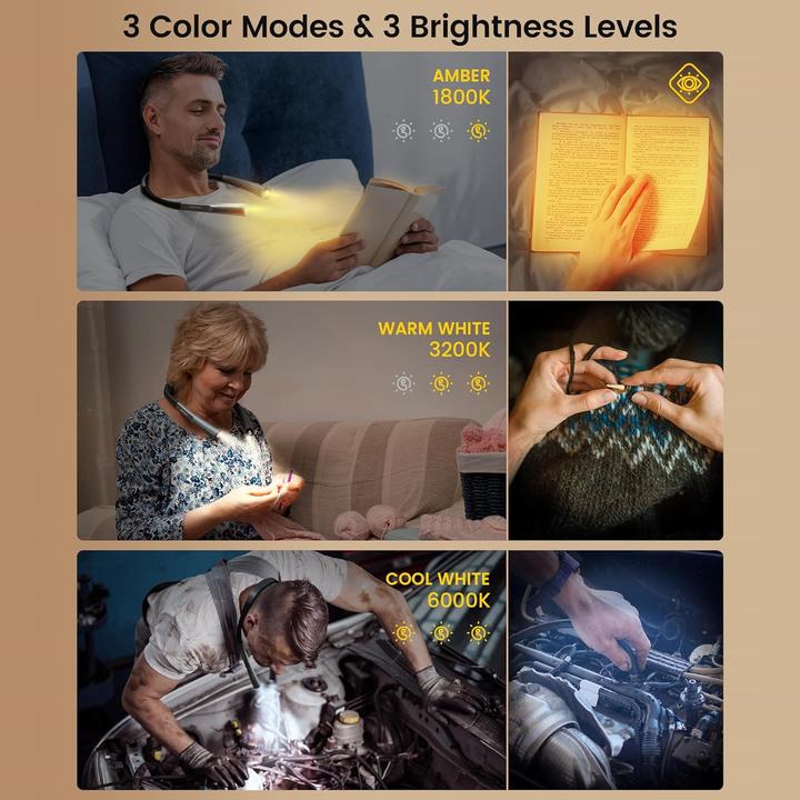 Produktbild Glocusent LED Leselampe A13 Upgrade