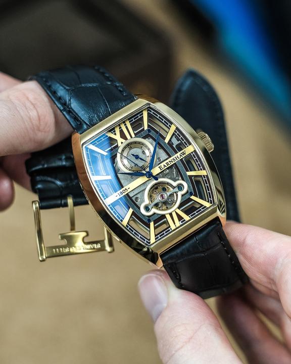 Produktbild Thomas Earnshaw ES-8111-02 Herrenuhr Holborn Skeleton Automatik 40mm 5ATM (Analoguhr)