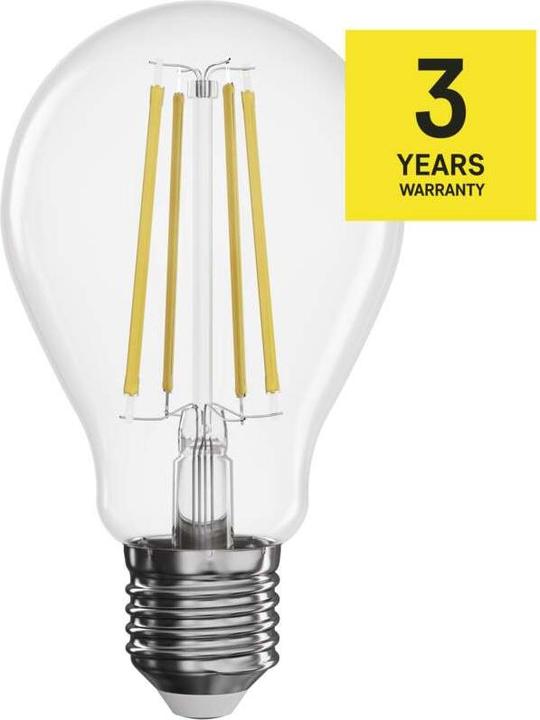 Actual product image Emos LED Lampe Filament A60 / E27 / 7,5 (75 W) / 1 055 lm / Neutral Weiss / dimmbar (E27, 7.50 W, 1055 lm, 1 x, D)