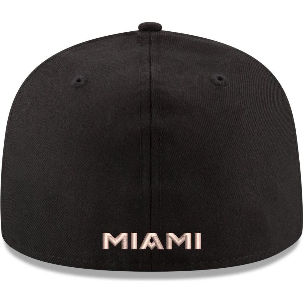 Thumbnail - New Era, Herren, Cap, 59Fifty Fitted Cap - BLACK MLS Inter Miami - 7 7/8, Schwarz, (7 7/8)
