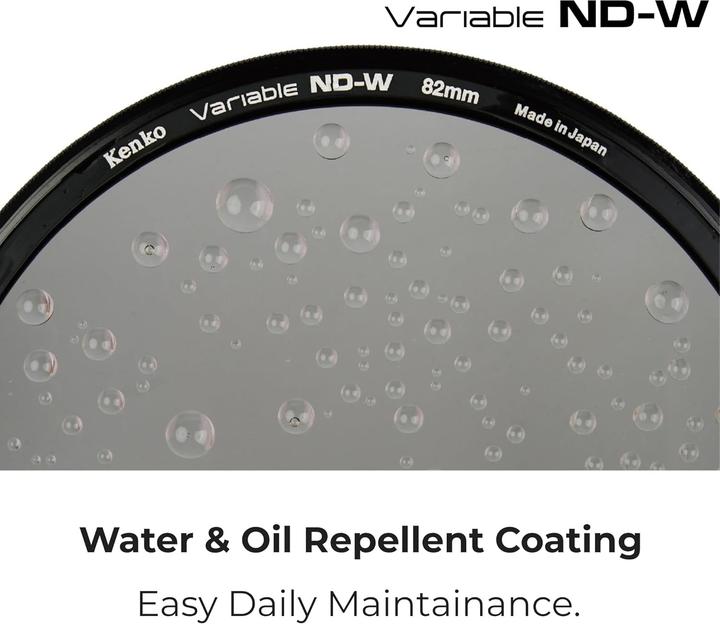 Actual product image Kenko Variable ND Filter (82 mm, Neutral density filter)