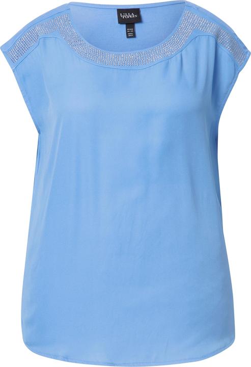 Immagine prodotto Ulla Popken Maglia dal taglio smanicato in più materiali con applicazioni e scollo rotondo (62)