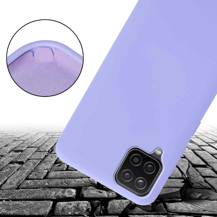Image du produit Cadorabo TPU Cover Chaîne de téléphone portable Liquid (Samsung Galaxy M12, Samsung Galaxy A12)