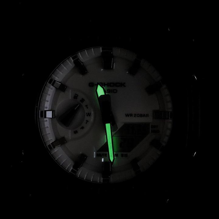 Actual product image G-Shock GA-2100WD-1AER (Analogue wristwatch, Chronograph, Digital watch, 49 mm)