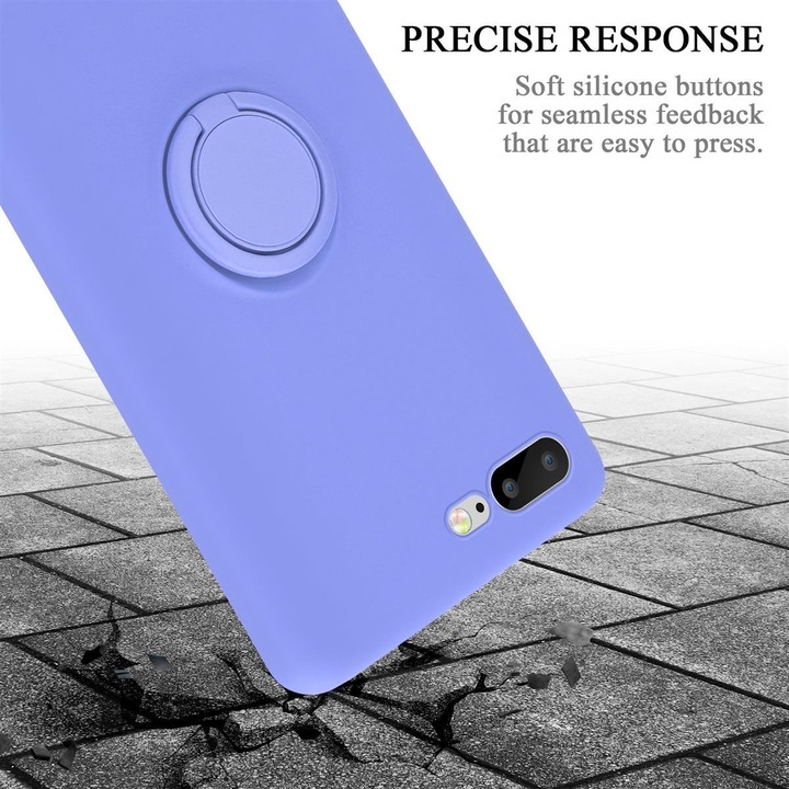 Produktbild Cadorabo TPU Liquid Ring Silicone Case Hülle (Apple iPhone 7 Plus, Apple iPhone 7s Plus)