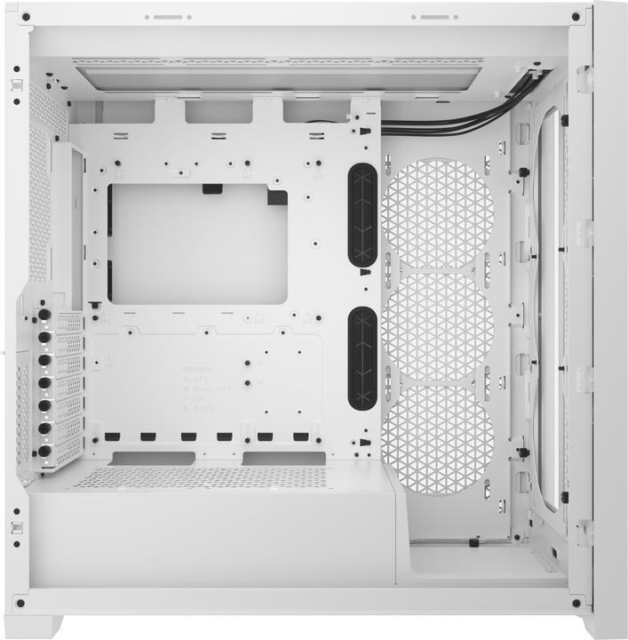 Actual product image Corsair FRAME 5000D RS WHITE MID CASE (Mini-ITX, ATX, mATX, E-ATX)