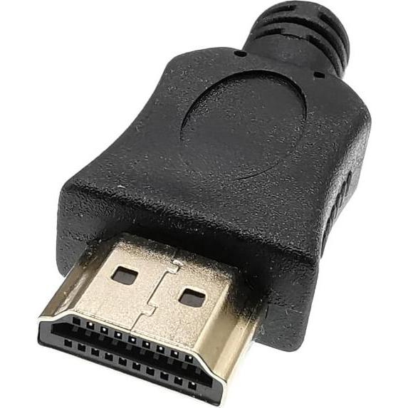 Alantec AV-AHDMI-10.0 HDMI Kabel 10m v2.0 High Speed mit Ethernet - vergoldete Stecker (10 m, HDMI), Video Kabel