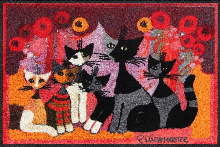 Salonloewe Rosina Wachtmeister Paillasson Festa dei Gatti 050x075 cm (75 x 50 cm)