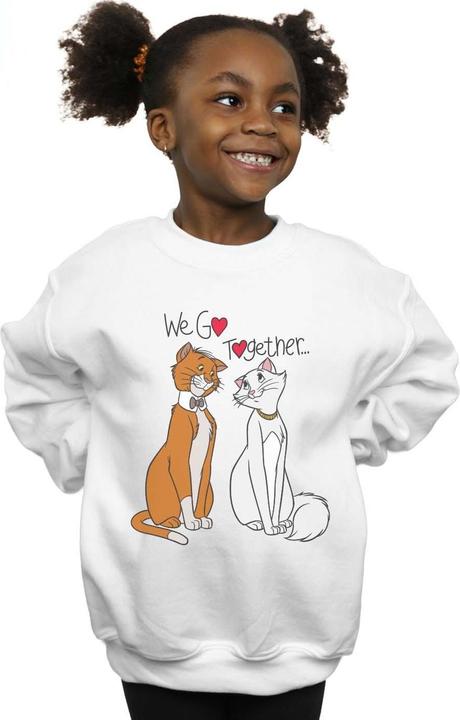 Immagine prodotto Disney The Aristocats We Go Together Felpa Ragazze (140, 146)