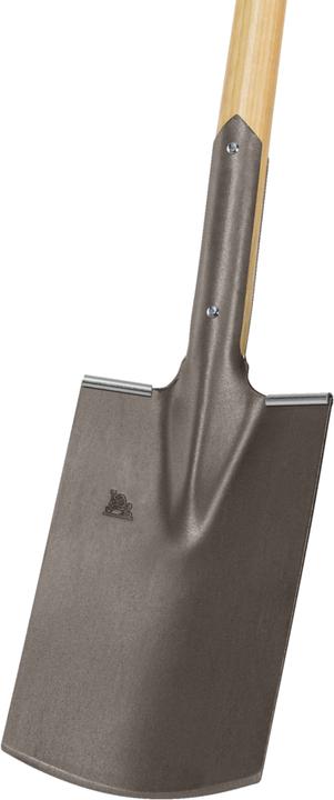 Produktbild Ideal Bauspaten LÖWE 285 x 185 / 180 mm Grösse 2 Gärtner Form mit Trittschutz und Eschen-T-Stiel