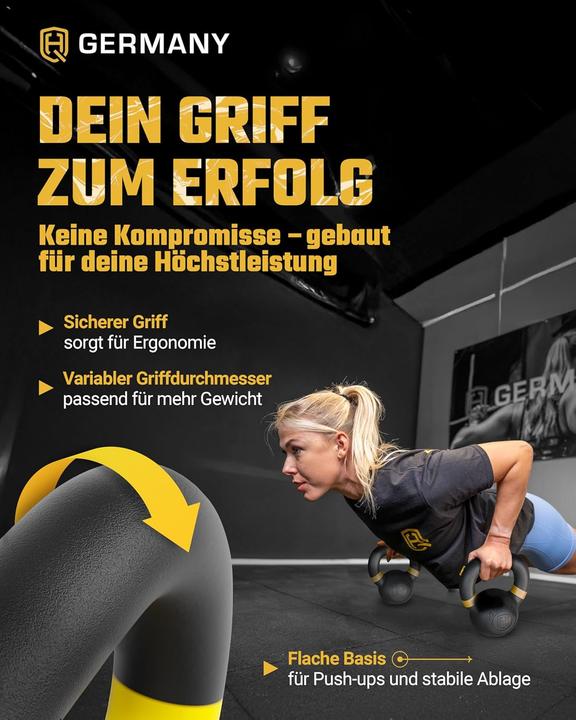Actual product image Hq Germany Powdercoat Kettlebell
