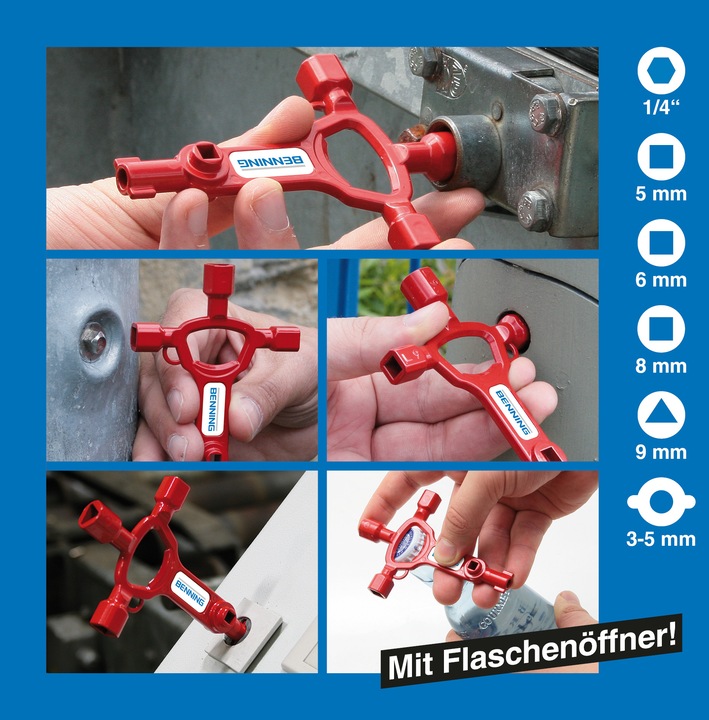 Actual product image Benning Enclosure key 10211924 (Measuring line)