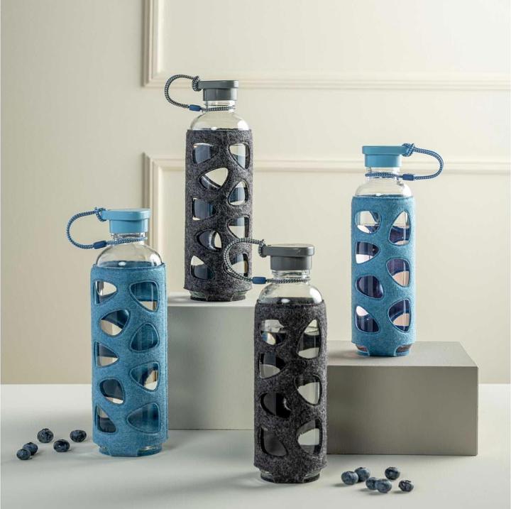 Produktbild Leonardo Trinkflasche In Giro Style 500 ml, Blau (0.50 l)