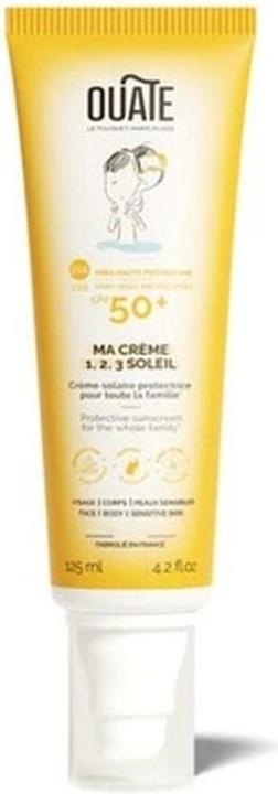 Ouate Ma Creme 1.2.3 Soleil - Sunscreen Spf50+, 125ml (Sonnencreme Gesicht, SPF 50+, 125 ml)
