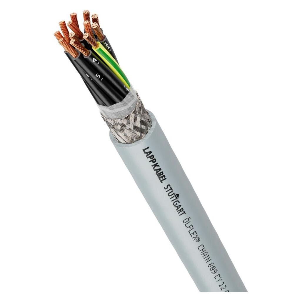 Lapp, Câble électrique, ÖLFLEX CHAIN 809 CY Câble pour chaîne porte-câbles (100 m)