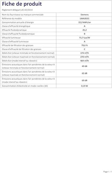 Produktbild Siemens LI64LB531 (Deckenlüfter)